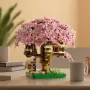 Cherry Blossom Tree House Mini Building Blocks | Sakura Micro Brick Set
